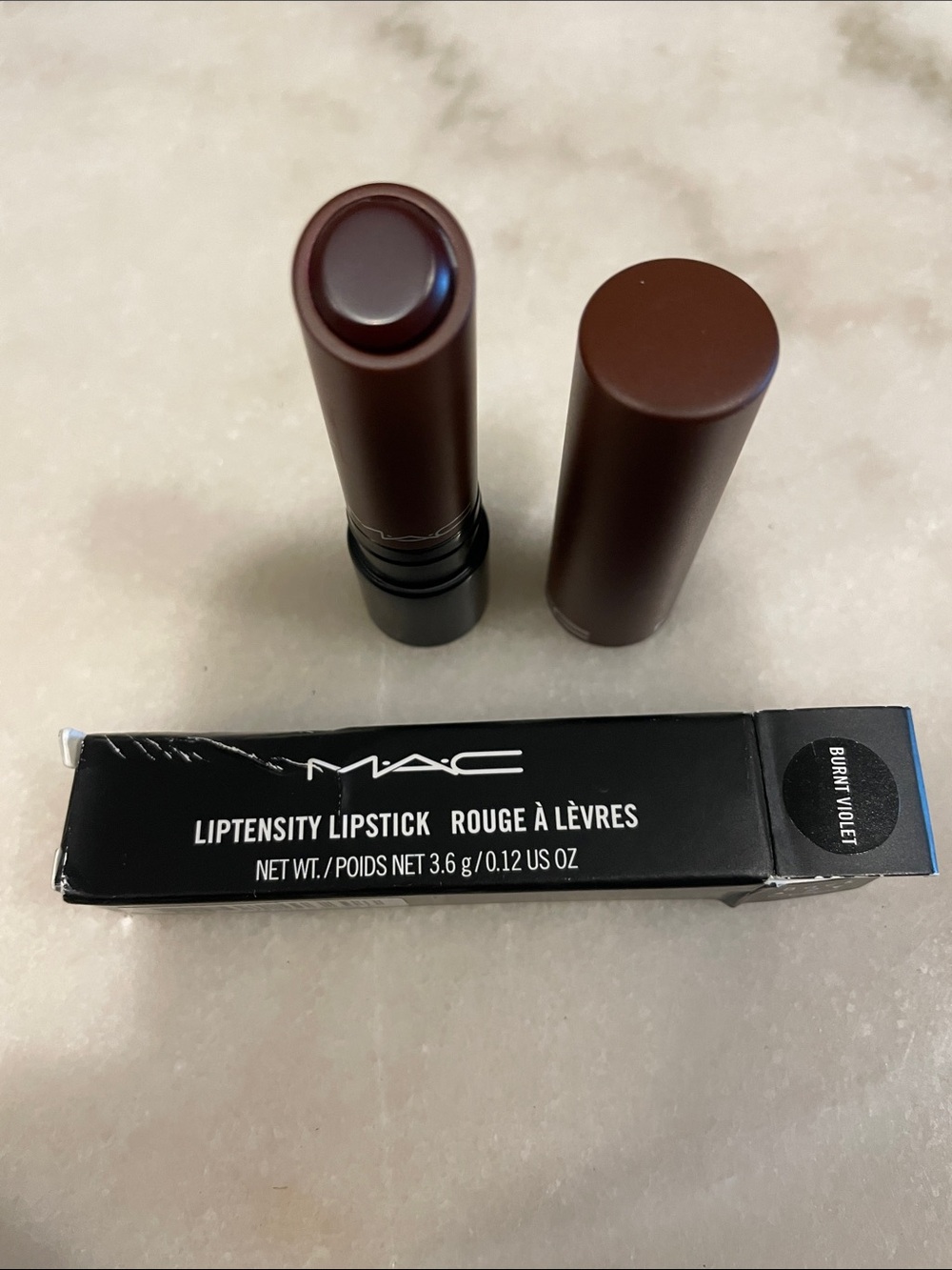 MAC Liptensity Lipstick - Brown-Maroon Tube